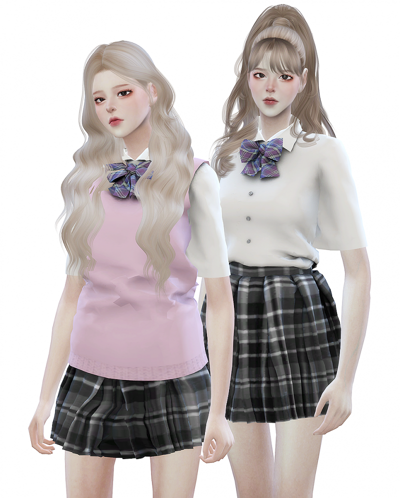WCIF this japan school uniform by GGUYA ? Sims 4 Studio